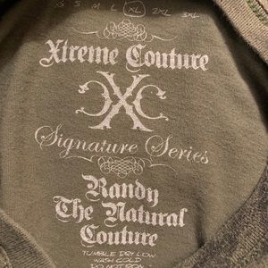 Extreme Couture XL Green TShirt Randy the Natural